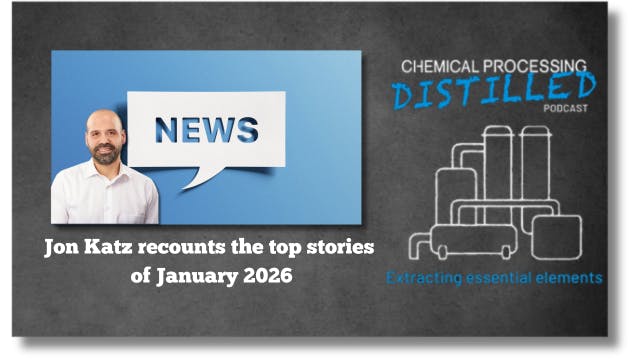 Podcast cover showing Executive Editor Jon Katz as a news reporter for January 2026