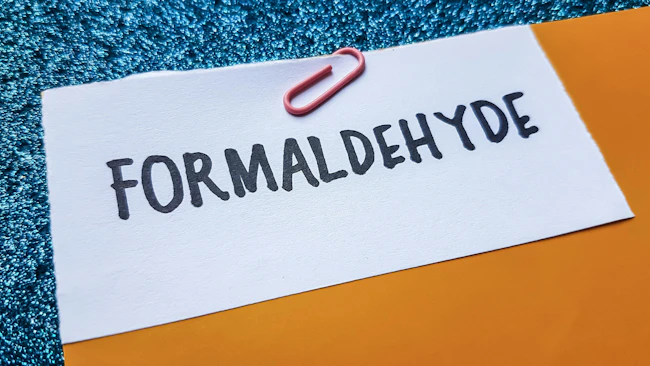 Formaldehyde handwritten on paper