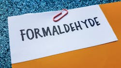 Formaldehyde handwritten on paper Formaldehyde handwritten on paper