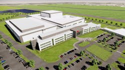 Eli Lilly and Company 3D rendering of Lehigh Valley, Pennsylvania new facility Eli Lilly and Company 3D rendering of Lehigh Valley, Pennsylvania new facility