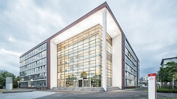Henkel headquarters exterior building in Germany