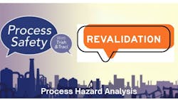 Podcast cover for Process Safety with Trish & Traci. Episode is PHA Revalidation Podcast cover for Process Safety with Trish & Traci. Episode is PHA Revalidation