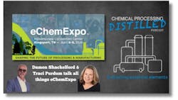 Podcast cover for the eChemExpo episode featuring Damon Shackelford and Traci Purdum Podcast cover for the eChemExpo episode featuring Damon Shackelford and Traci Purdum