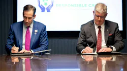 Chris Jahn, President & CEO of American Chemistry, renews a Memorandum of Understanding with Greg Moffatt, President & CEO of the Chemistry Industry Association of Canada