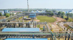 Aerial view of Mangalore site - BASF’s largest site in South Asia
