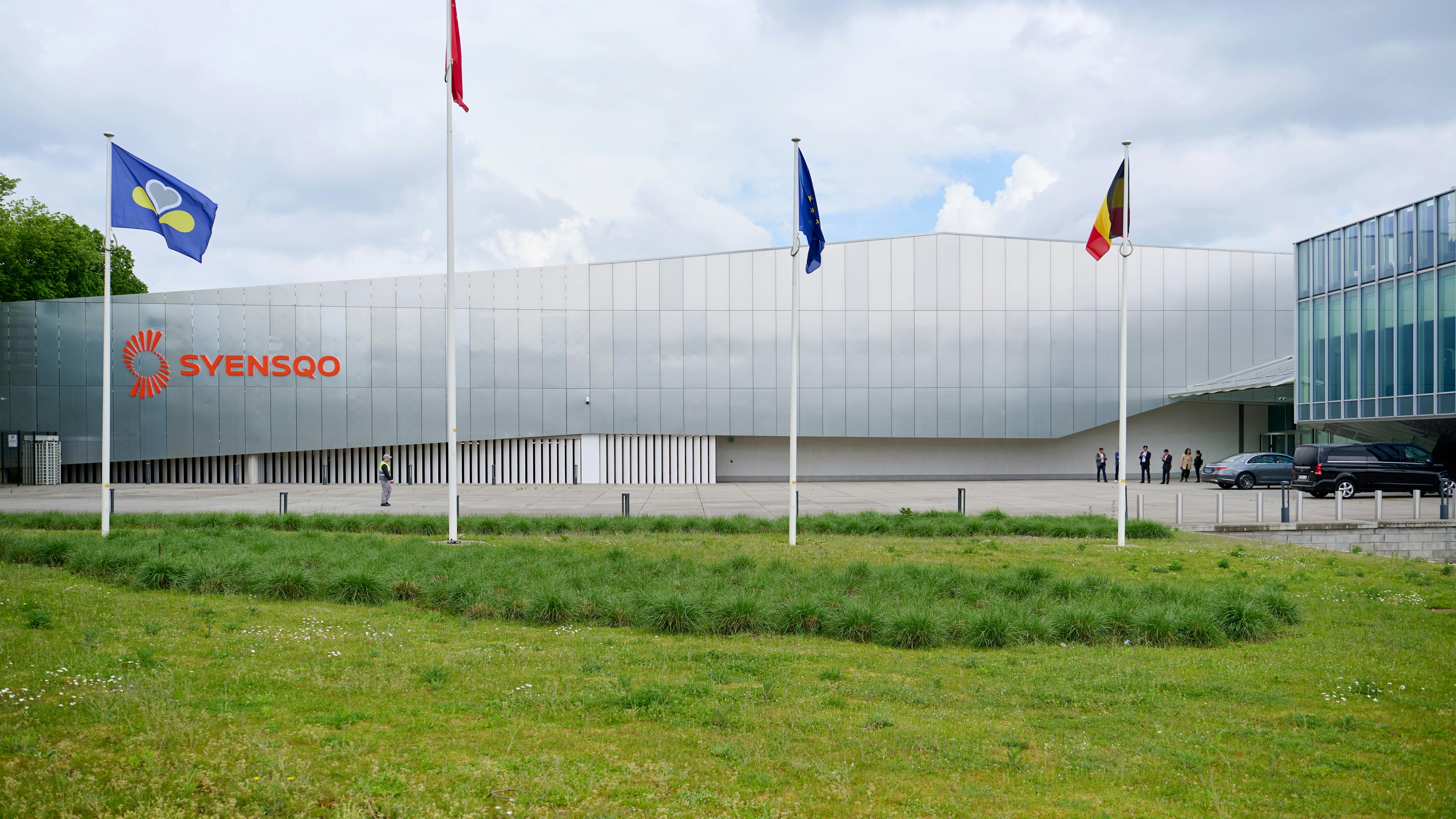 Syensqo headquarters exterior building shot