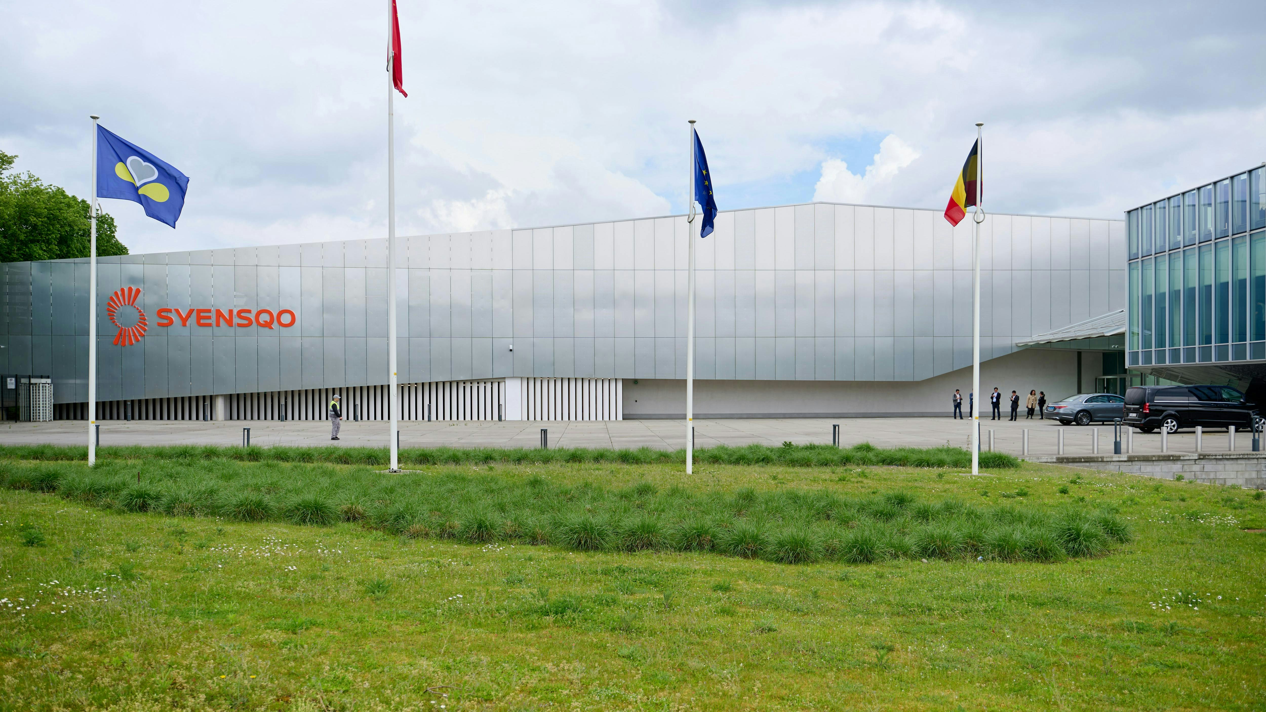 Syensqo headquarters exterior building shot