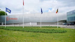 Syensqo headquarters exterior building shot Syensqo headquarters exterior building shot