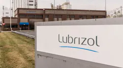 Lubizol sign outside the company's Louisville, Kentucky site