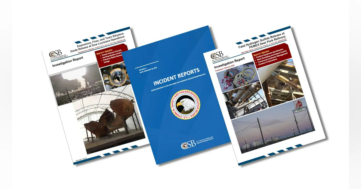 CSB Issues New Incident Reports, Final Findings on PEMEX, Dow Chemical ...