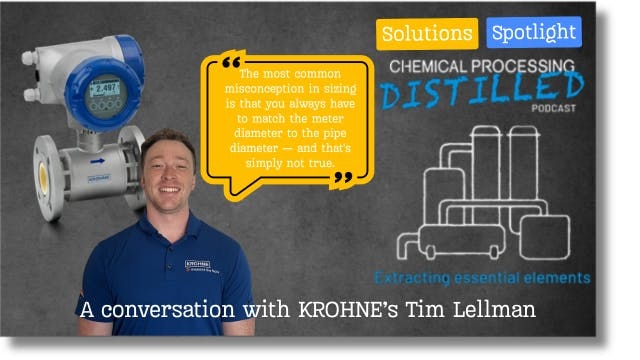 A conversation with KROHNE's Tim Lellman on mag meters