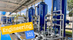 Air compressors at an industrial plant Air compressors at an industrial plant