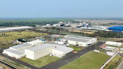 Aerial view of Panagarh, India Wacker emulsion plant Aerial view of Panagarh, India Wacker emulsion plant