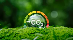 Gauge to show lower CO2 emissions