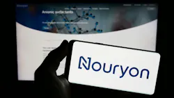 erson holding smartphone with logo of Dutch company Nouryon Chemicals Holding B.V. on screen in front of website. erson holding smartphone with logo of Dutch company Nouryon Chemicals Holding B.V. on screen in front of website.