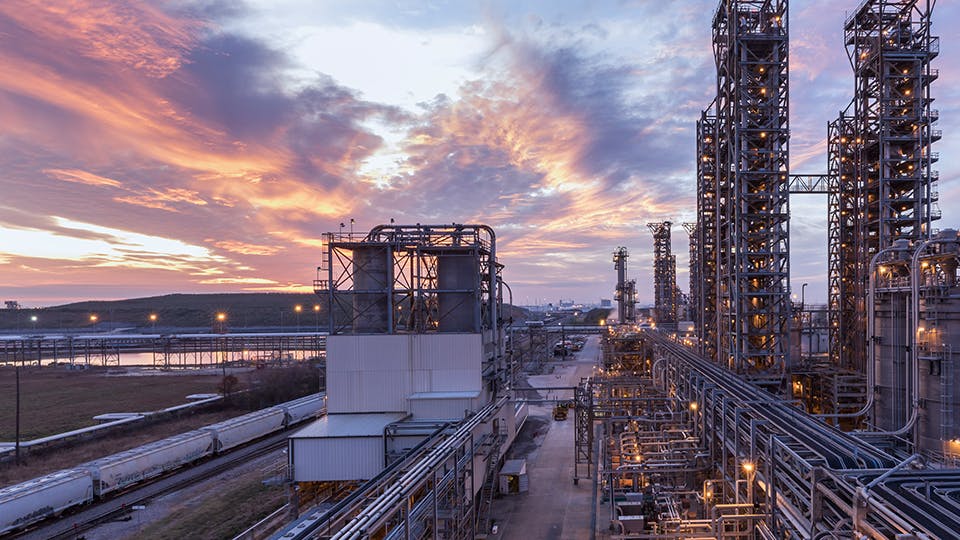 Chevron Phillips site in Pasadena, Texas