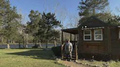 Executive Editor Jonathan Katz at a cabin on the Watauga River in Tennessee