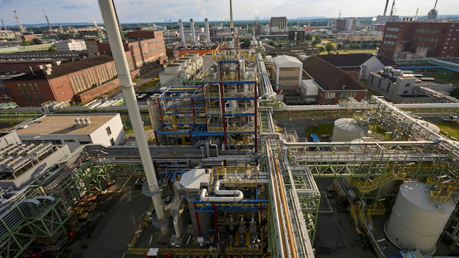 The TDI production chain at the Dormagen site &copy;Covestro