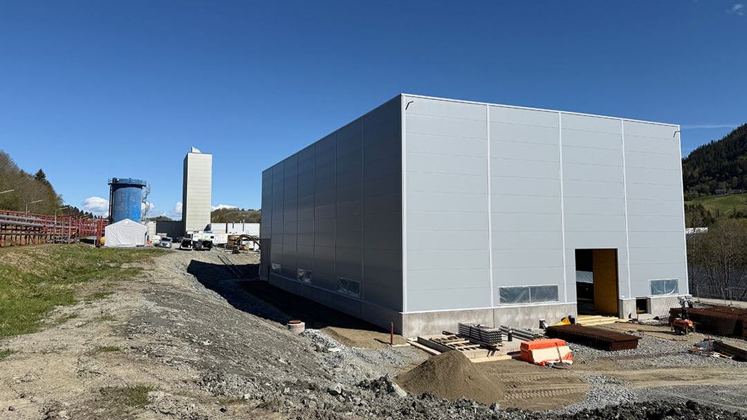 Designed to host processes for converting CO₂ into chemicals and other new products: The pilot facility is established by N&aelig;ringsbygg, scheduled for completion and ready for operation by the end of 2026. Photo: SINTEF