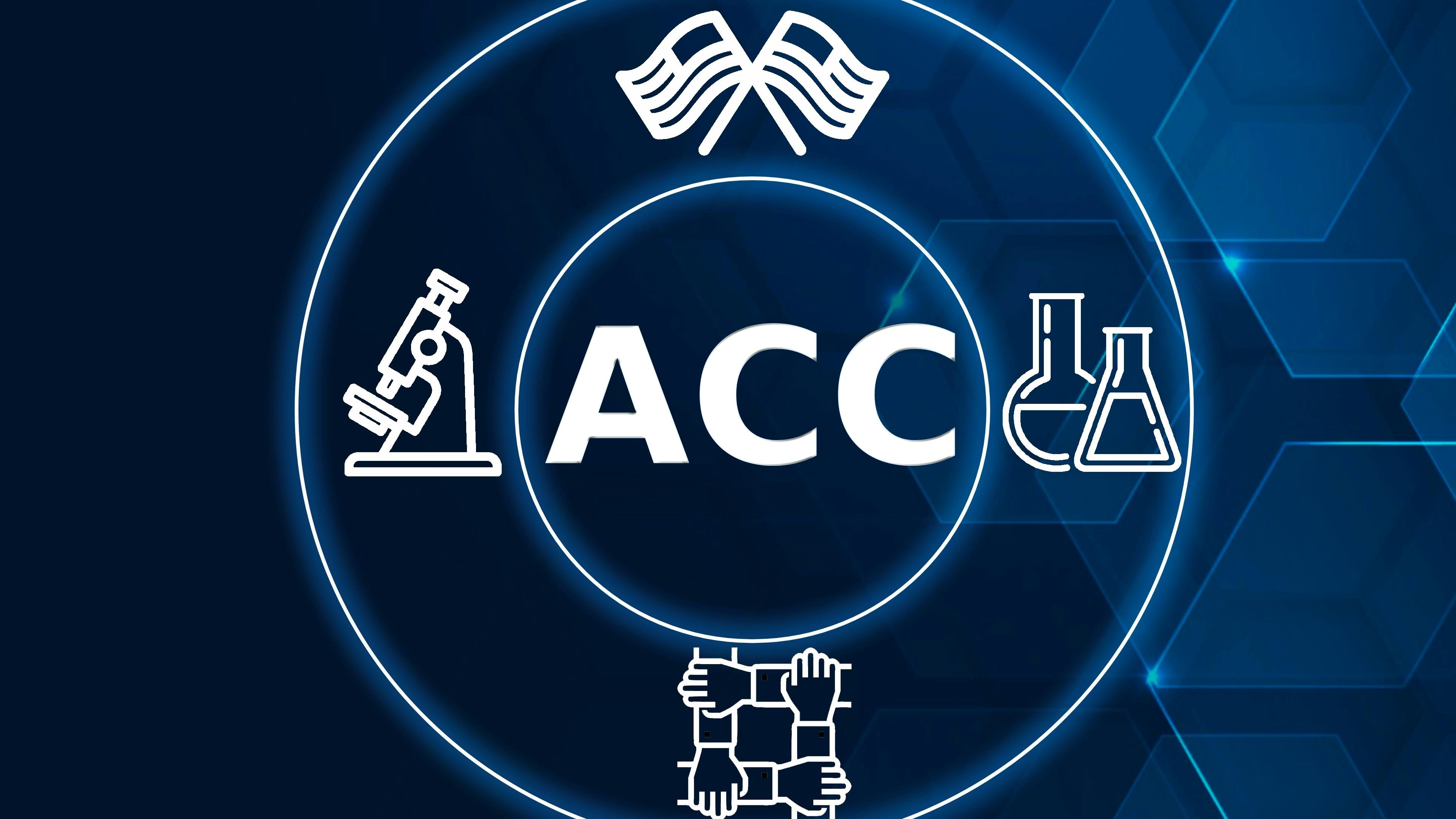 ACC - American Chemistry Council surrounded by chemistry and policy icons