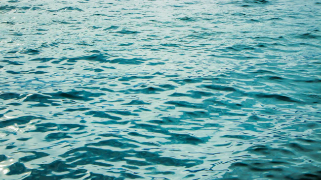 Calm ocean waters
