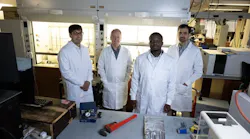(L-R): University of Pittsburgh research team, Nader Sawtarie, Götz Veser, Aime Laurent Twizerimana, and Mohammad Masnadi (photo: Thomas Altany) (L-R): University of Pittsburgh research team, Nader Sawtarie, Götz Veser, Aime Laurent Twizerimana, and Mohammad Masnadi (photo: Thomas Altany)