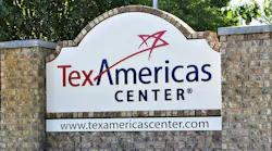 TexAmericas Center entrance sign TexAmericas Center entrance sign