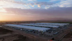 Microsoft Microsoft datacenter operations in Arizona. The new facility announced today will bring similar infrastructure to Pecos, Texas.