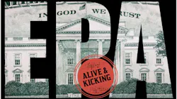 EPA text overlaid on dollar bill