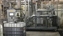 University of Pittsburgh and Lubrizol's large-batch to continuous production, housed in a compact, shipping-container-sized module University of Pittsburgh and Lubrizol's large-batch to continuous production, housed in a compact, shipping-container-sized module