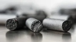 Carbon, graphite raw material in granular form used in metallurgy, electrical engineering, filtration, and the chemical industry