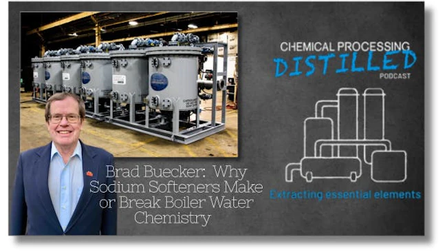 Podcast cover for water boiler chemistry featuring Brad Buecker