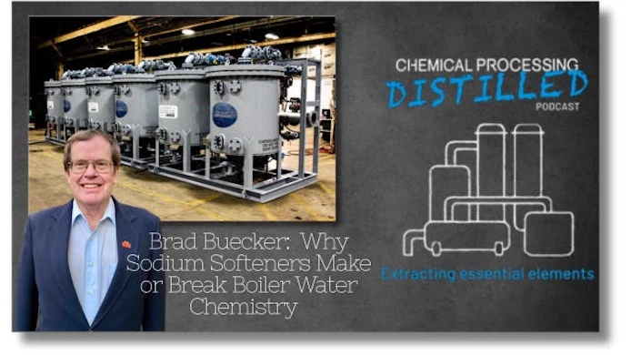 Podcast cover for water boiler chemistry featuring Brad Buecker