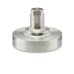 Ashcroft 502 all-welded flanged diaphragm seal on white background