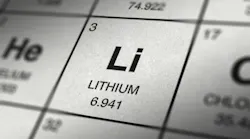 Lithium Element 3 of the periodic table