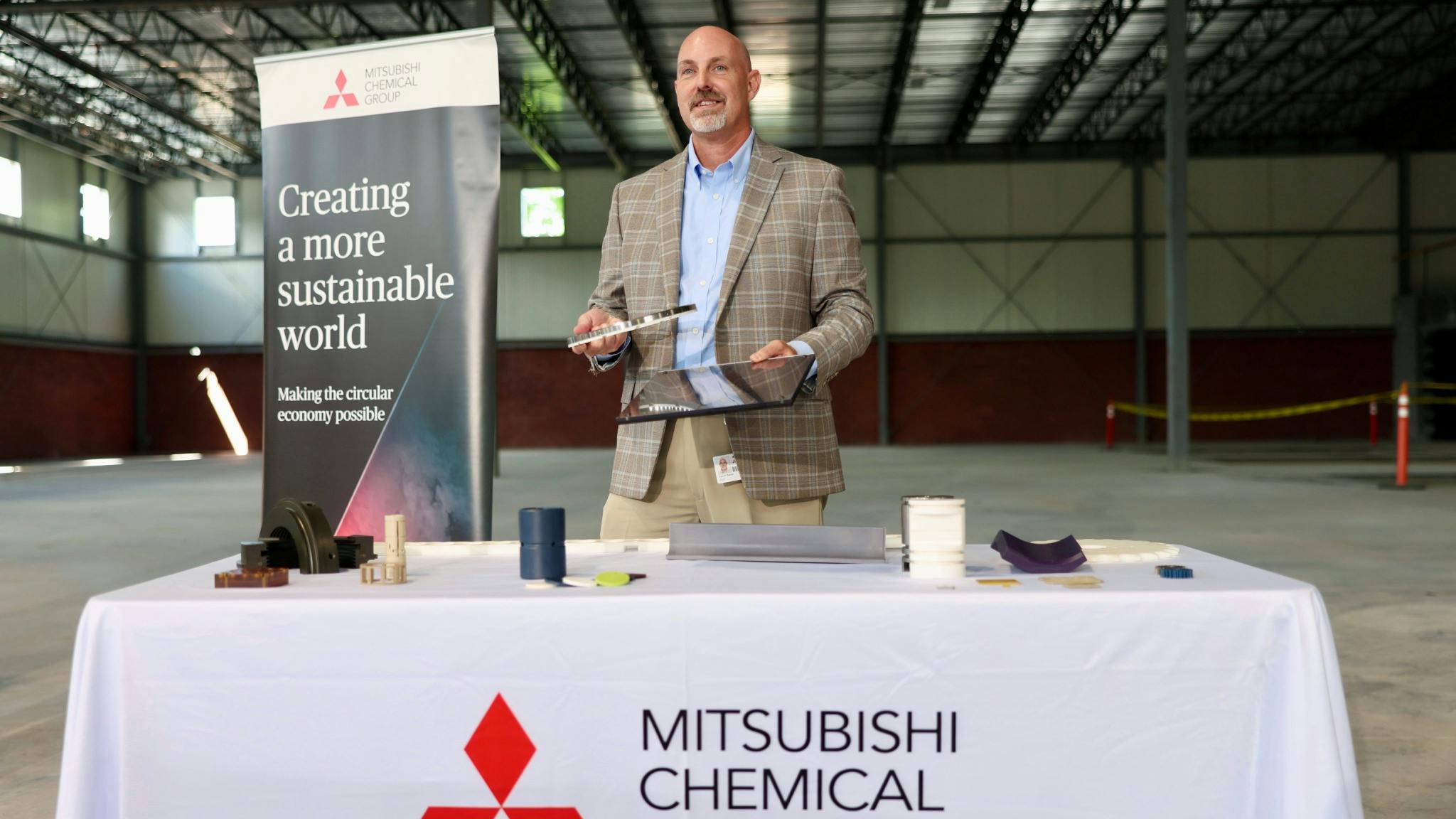 Mitsubishi Chemical Group press announcement in Reading, Pennsylvania