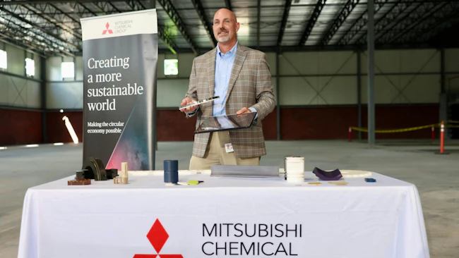Mitsubishi Chemical Group press announcement in Reading, Pennsylvania