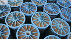 Close up of reverse osmosis membranes