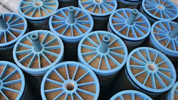 Close up of reverse osmosis membranes