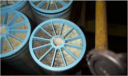 Microbiological fouling in elements that had been removed for replacement