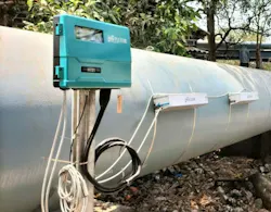 Emerson's Flexim™ Ultrasonic Flow Meter