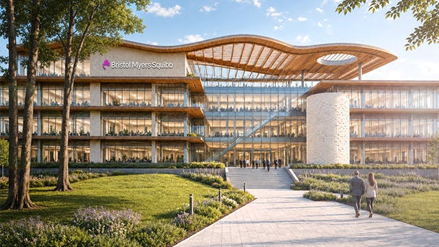Bristol Myers Squibb campus rendering for Houston, Texas