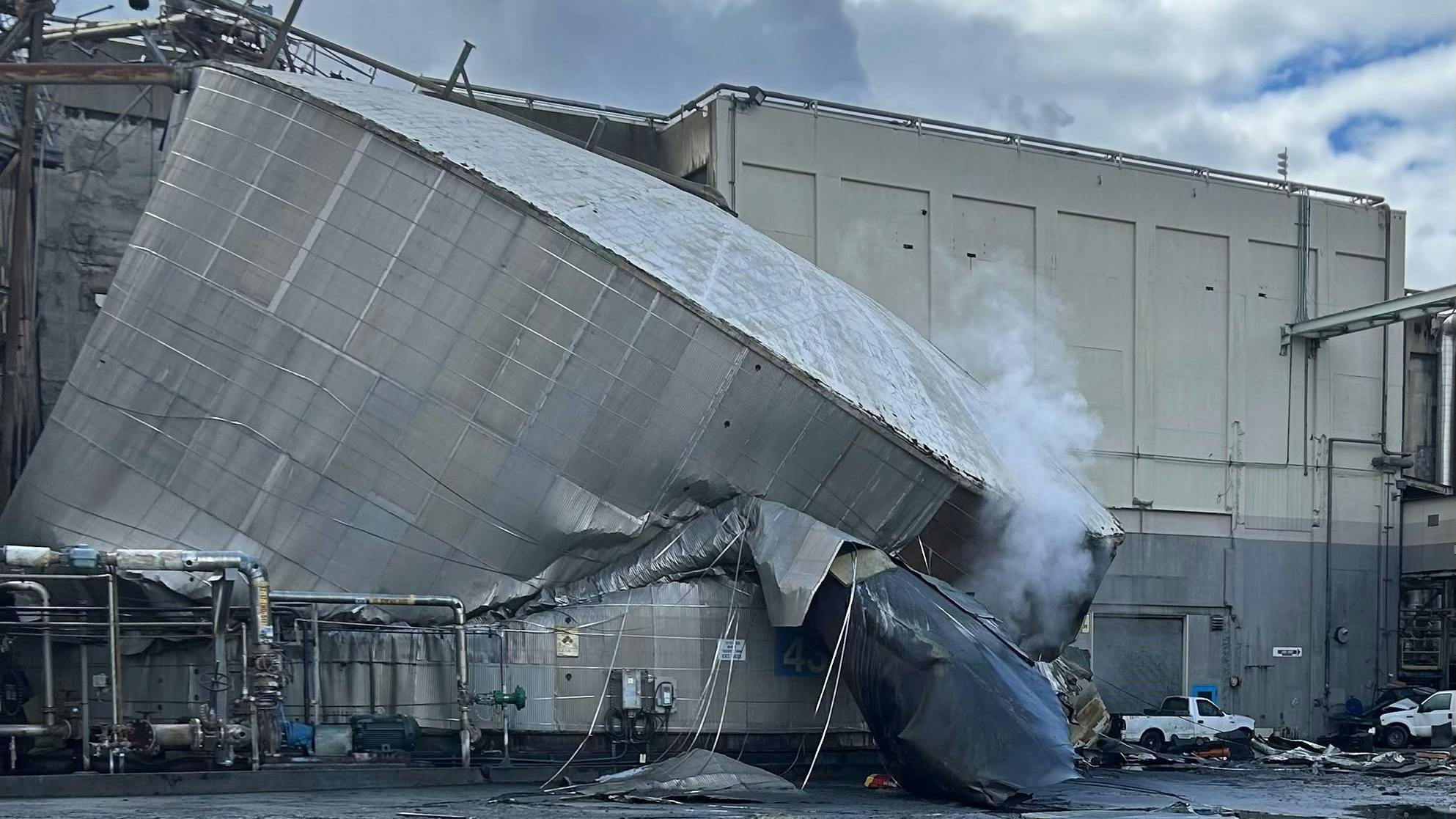 Nippon Dynawave tank failure