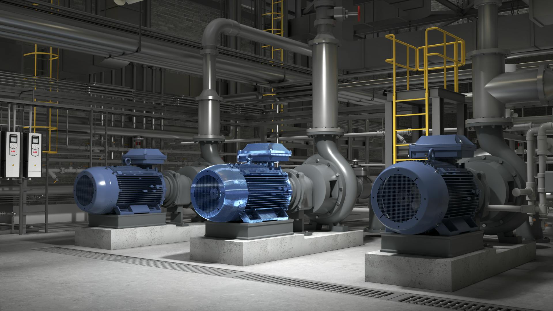 ABB SynRM motors