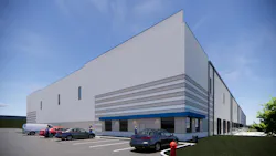 3D image mockup of future Camco Chemical distribution building