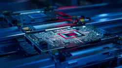 C;lose up of semiconductor chips