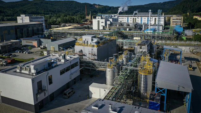 Evonik Biosurfactants plants in Slovakia