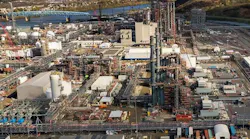 Aerial view of Shell's Monaca, Pennsylvania plant