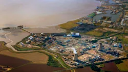 Aerial view of INEOS plant
