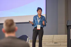 Jayshree Seth speaks at CIEX 2026 on the use of generative AI in existing workflows.